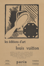Les editions d'art de Louis Vuitton  : insertion publicitaire p