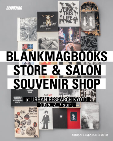 URBAN RESEARCH KYOTO｜「BLANKMAGBOOKS STORE & SALON SOUVENIR SHOP」